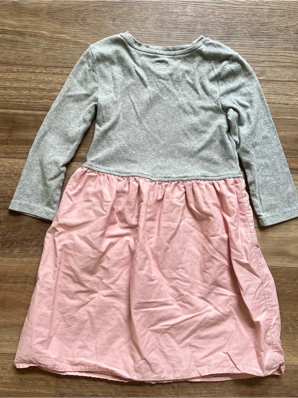 GAP Kids Gray and Pink Skirt Dress with flip sequins star girls 8